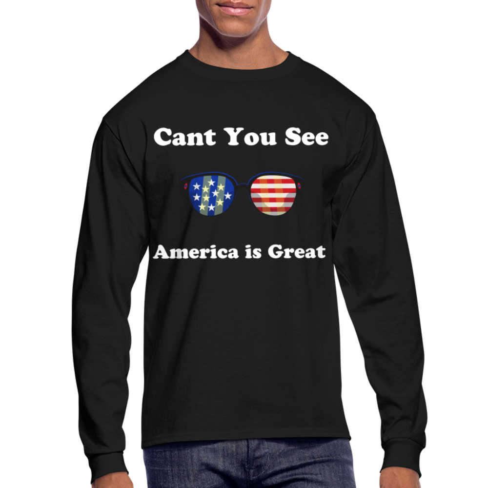 Men's Long Sleeve T-Shirt - black