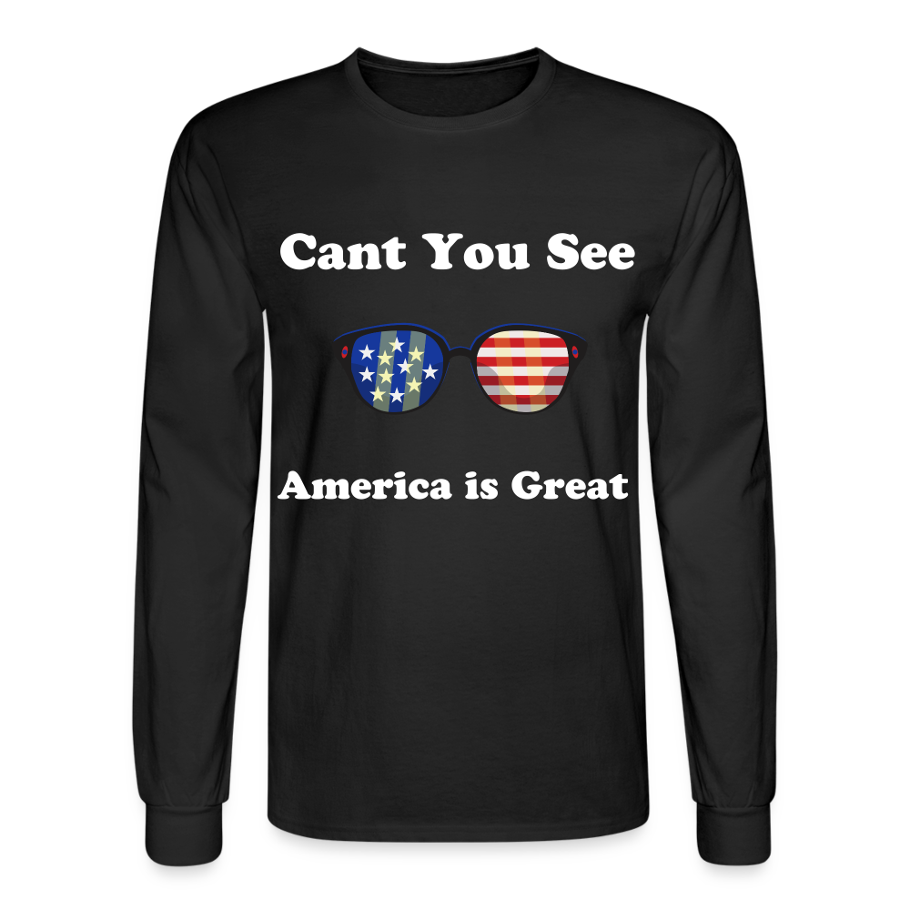 Men's Long Sleeve T-Shirt - black