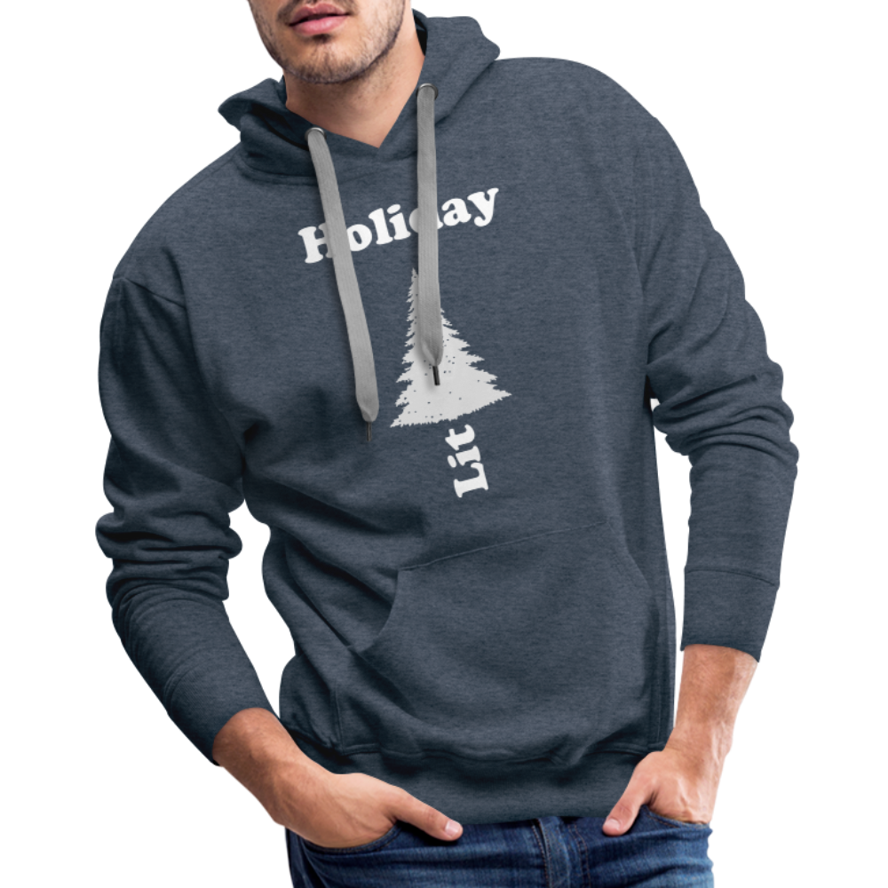 Men’s Premium Hoodie - heather denim