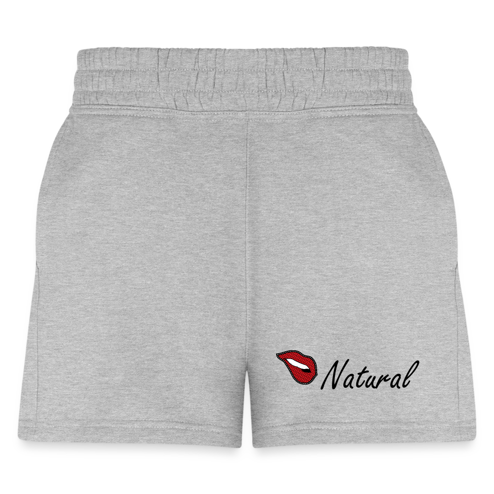 Women's Jogger Short - heather gray